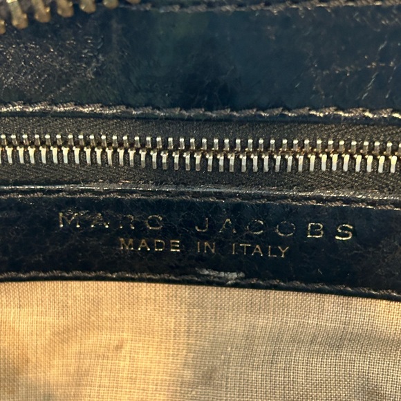 Marc Jacobs, Black Leather Bag - Picture 2 of 9